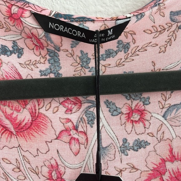 Noracora Boho Floral Dress NWT Size M - Picture 5 of 8